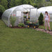 GrowSpan Round Premium Greenhouse - 12'W x 8'1"H x 12'L - Grassroots Greenhouses