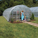 GrowSpan Round Pro Greenhouse - 12'W x 8'1"H x 24'L - Grassroots Greenhouses