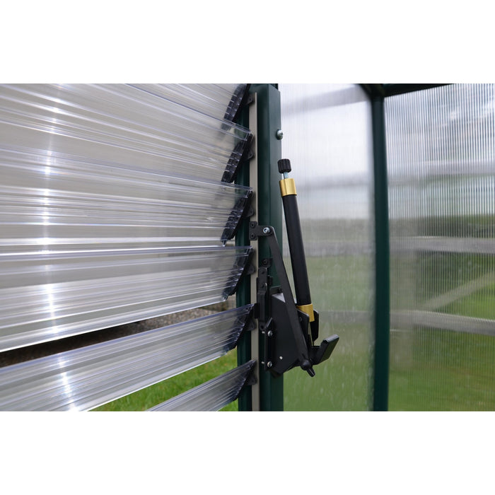 Palram Automatic Side Louver Window Opener - Grassroots Greenhouses