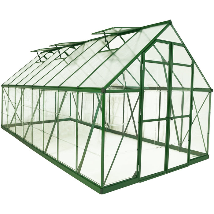Palram Balance Greenhouse | 8 x 16 - Grassroots Greenhouses