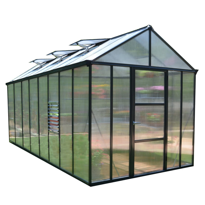 Palram Glory Greenhouse | 8 x 16 - Grassroots Greenhouses