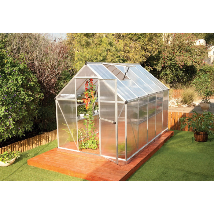 Palram Mythos Hobby Greenhouse Kit - 6 x 10 - Grassroots Greenhouses