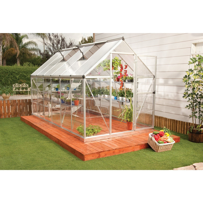 Palram Nature Hybrid Greenhouse | 6 x 14 - Grassroots Greenhouses