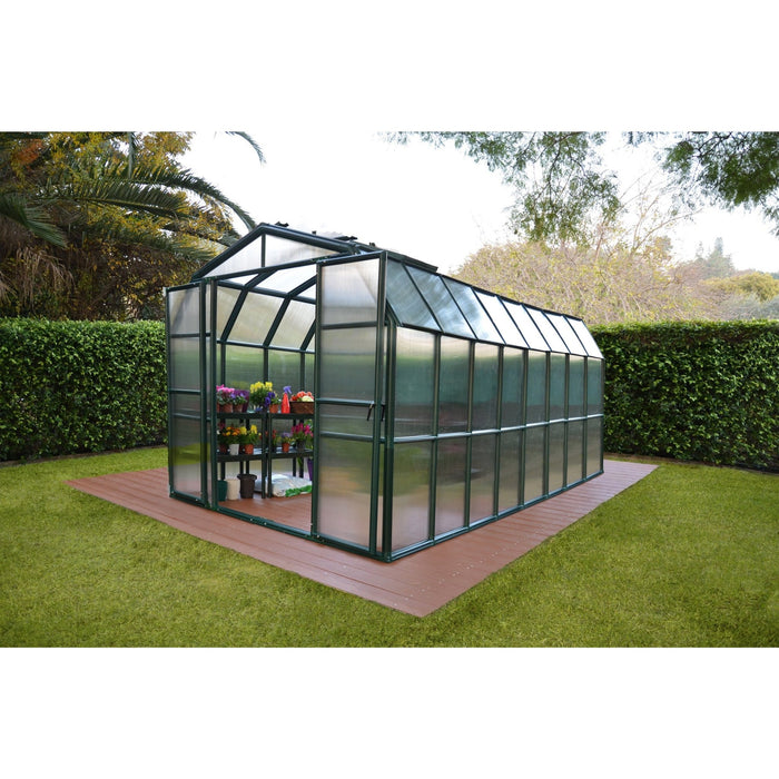 Rion Grand Gardener Greenhouse | 8 x 16 - Grassroots Greenhouses