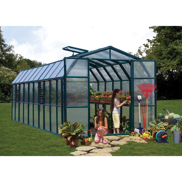 Rion Grand Gardener Greenhouse | 8 x 20 - Grassroots Greenhouses