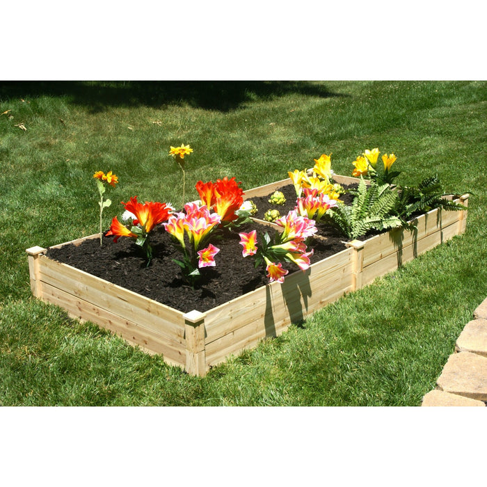 Riverstone Eden Quick Assembly Raised Garden - 4 x 8 - Grassroots Greenhouses