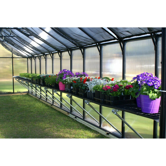 Riverstone Monticello Greenhouse | 8 x 16 - Grassroots Greenhouses