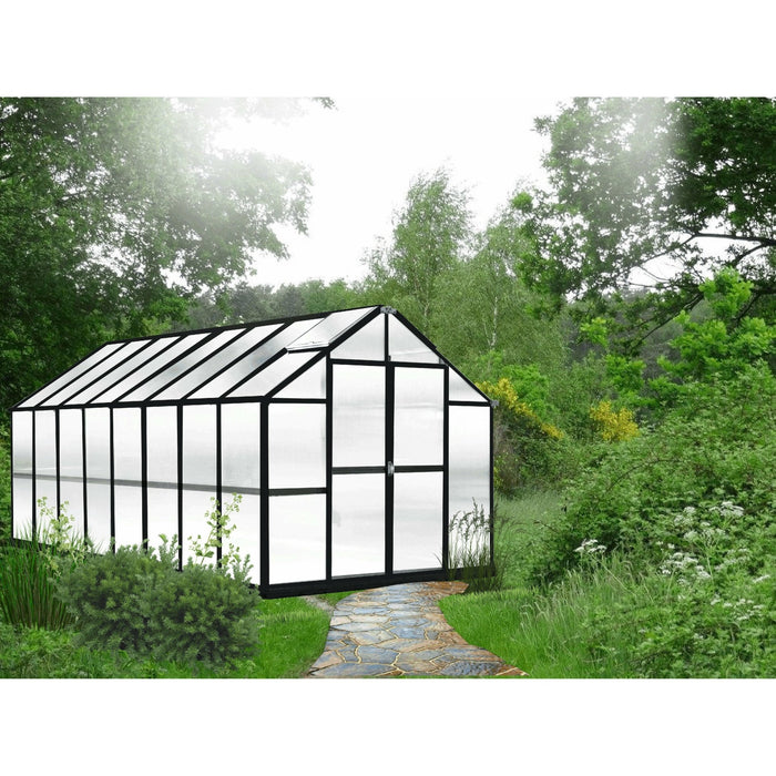 Riverstone Monticello Growers Edition Greenhouse | 8 x 16 - Grassroots Greenhouses